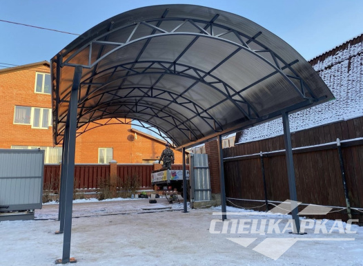 Навес для одного автомобиля 6х4 №54 1601