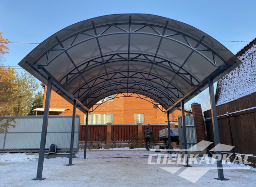 Навес для одного автомобиля 6х4 №54 1599
